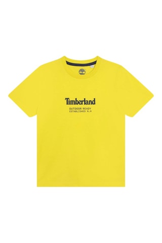T-shirt en coton biologique Jaune