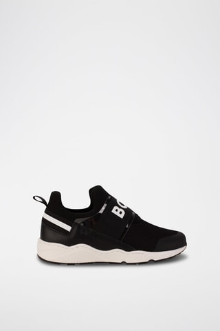 Slip-on en cuir Noir - Hugo Boss