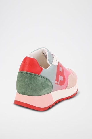 Baskets Rose et vert - Hugo Boss