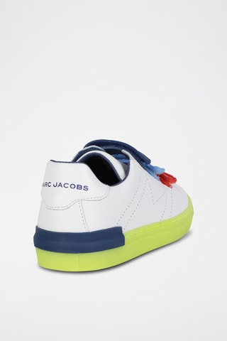 Baskets en cuir - Blanc- Marc Jacobs