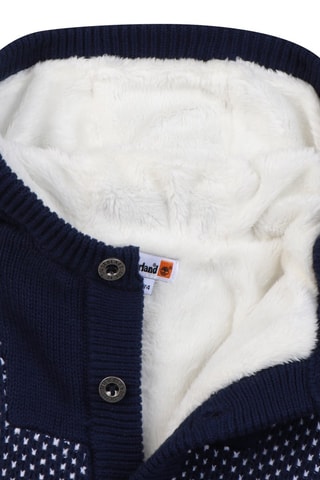Gilet à capuche Bleu marine