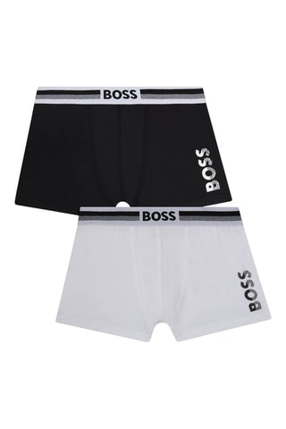 2 boxers Noir et blanc - Hugo Boss