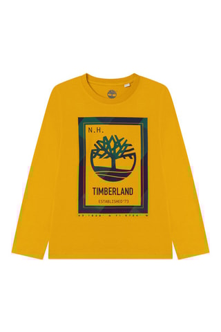 T-shirt en coton biologique Jaune