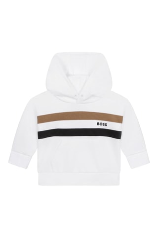 Sweat à capuche Blanc - Hugo Boss