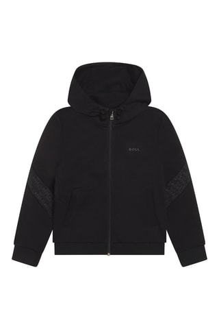 Sweat à capuche Noir - Hugo Boss