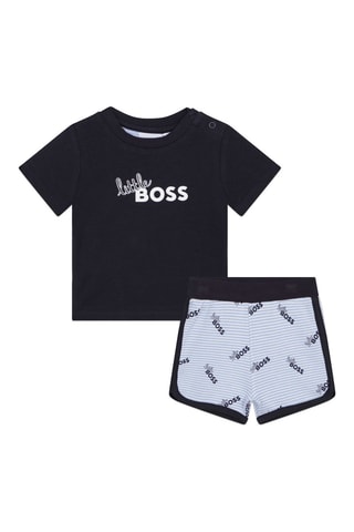 T-shirt et short Bleu marine - Hugo Boss
