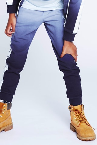 Jogging dip and dye Bleu
