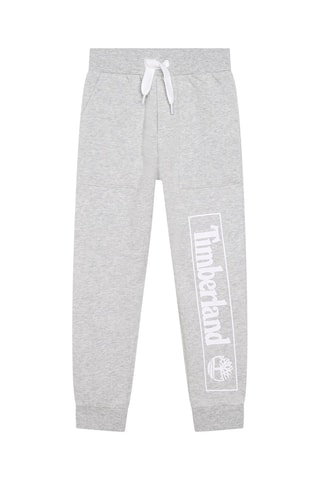 Jogging en coton biologique Gris chiné
