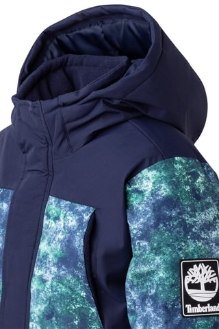 Parka à capuche Bleu marine