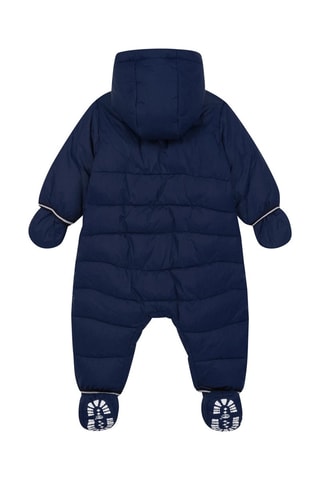 Combipilote à capuche Bleu marine