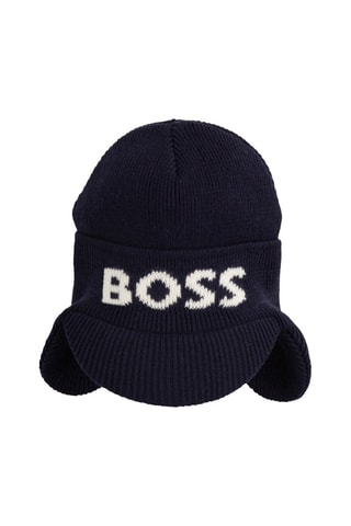 Bonnet aviateur Bleu marine - Hugo Boss