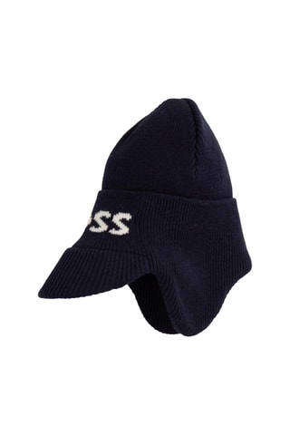 Bonnet aviateur Bleu marine - Hugo Boss