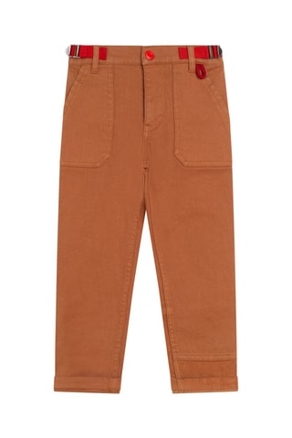 Pantalon bi-matière - Rouge brique - Marc Jacobs