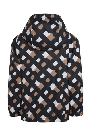 Coupe-vent à capuche Noir - Hugo Boss
