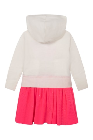 Robe trompe-l’œil Blanc et rose - Billieblush