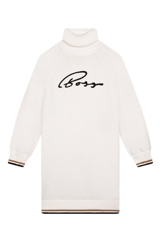 Robe pull Blanc - Hugo Boss