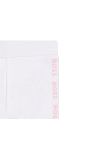 Legging en coton biologique - Blanc  - Hugo Boss