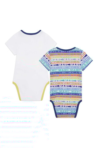 2 bodys - Blanc et bleu - Marc Jacobs