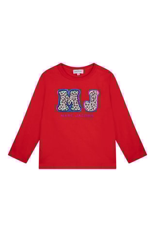 T-shirt en coton biologique - Rouge - Marc Jacobs