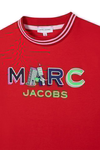 T-shirt en coton biologique - Rouge - Marc Jacobs