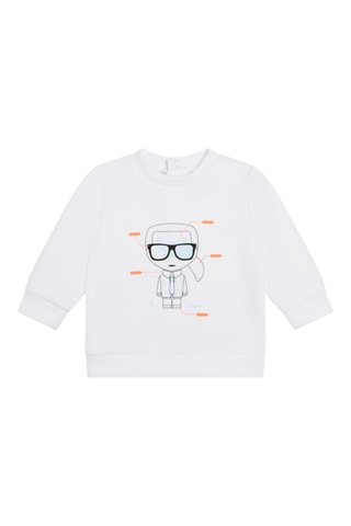Sweat et pantalon - Blanc et ciel - Karl Lagerfeld - Marc Jacobs