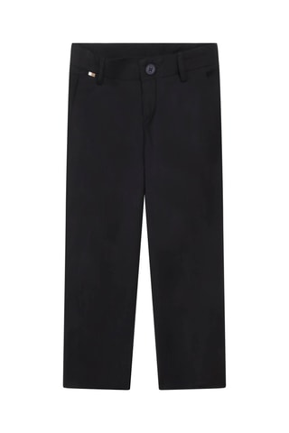 Pantalon en laine Bleu marine - Hugo Boss