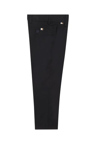 Pantalon en laine Bleu marine - Hugo Boss