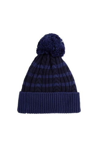 Bonnet à pompon Bleu marine - Timberland
