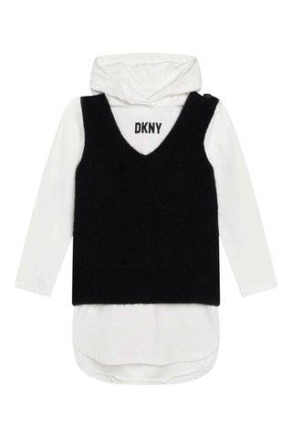 Robe 2-en-1 - Blanc - DKNY