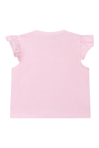 T-shirt en coton biologique - Nude  - Hugo Boss