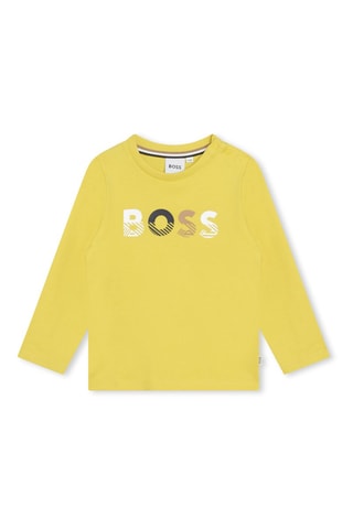 T-shirt Vert citron - Hugo Boss