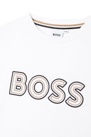 T-shirt Blanc - Hugo Boss