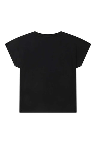 T-shirt en coton biologique - Noir - DKNY