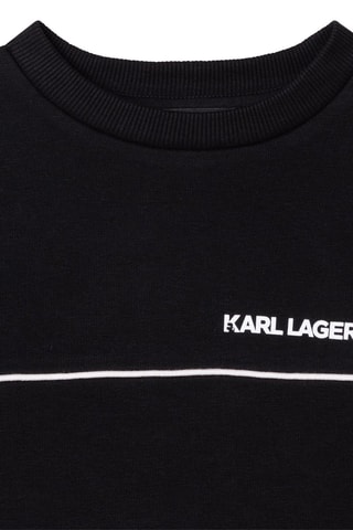 Sweat en coton biologique - Noir - Karl Lagerfeld