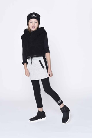 Sweat sans manches à capuche - Noir - DKNY