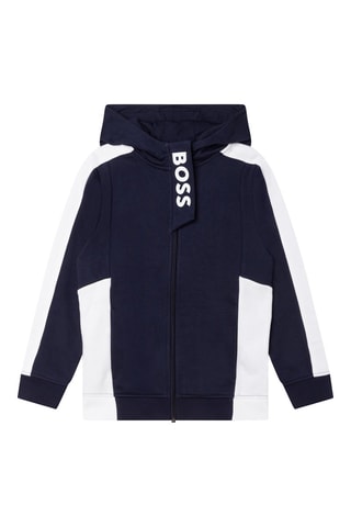 Sweat à capuche Bleu marine - Hugo Boss