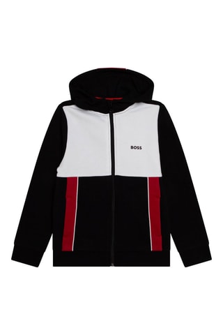 Sweat à capuche Noir - Hugo Boss