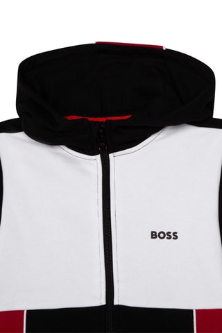 Sweat à capuche Noir - Hugo Boss