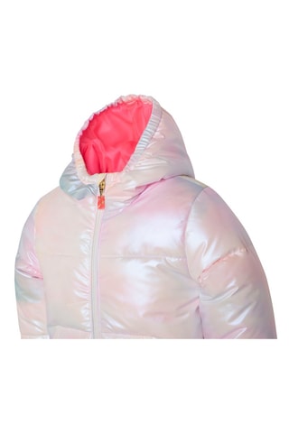 Doudoune tie and dye Rose