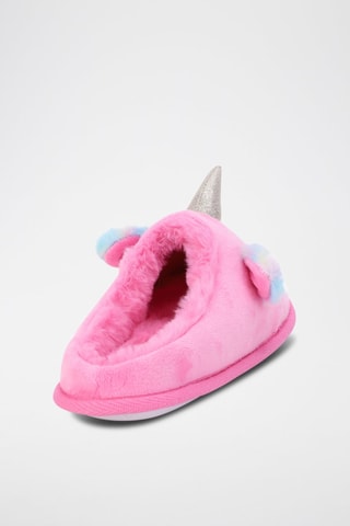 Chaussons fourrés Rose