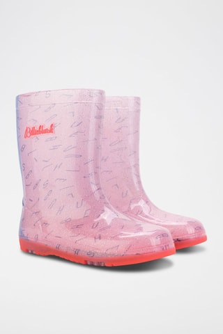 Bottes de pluie Rose