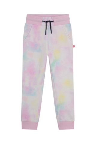 Jogging tie and dye Rose et jaune