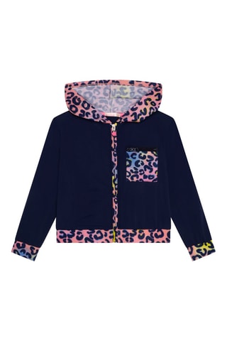 Sweat à capuche Bleu