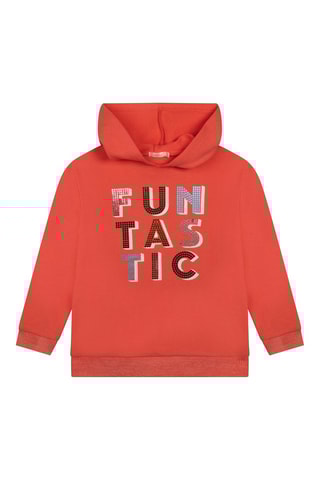 Sweat à capuche Orange