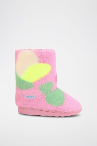 Bottines fourrées - Rose