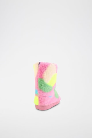 Bottines fourrées - Rose
