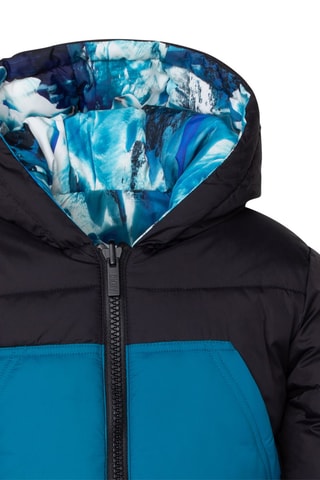 Doudoune réversible à capuche Bleu marine - DKNY
