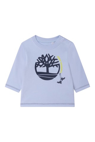 T-shirt en coton biologique Ciel