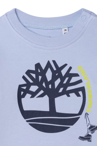 T-shirt en coton biologique Ciel