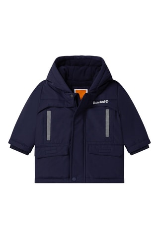 Parka à capuche Bleu marine
